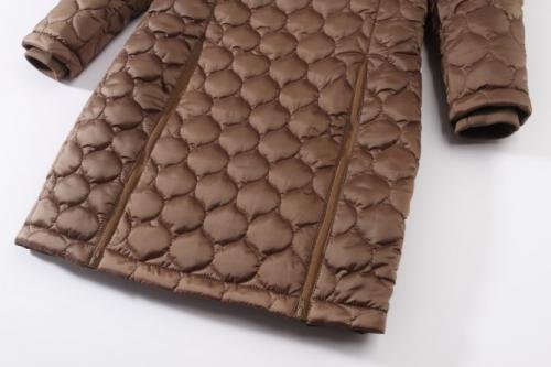Płaszcz Quilted W21 cappuccino 