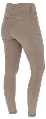 Legginsy dziecięce ocieplane W24 taupe 164/170