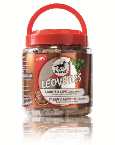 Smaczki Leoveties Carrot& Linseed 1100g
