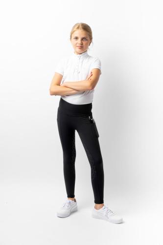 Legginsy dziecięce Gillian Kids Full Seat Compression czarne 