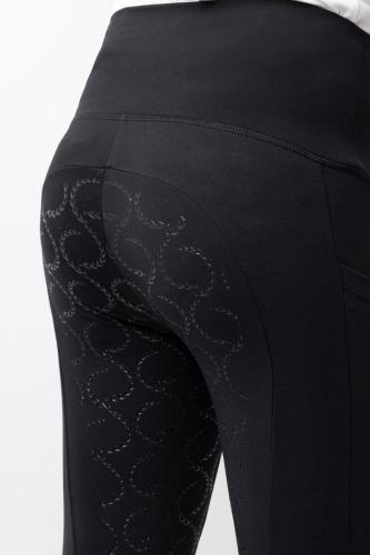 Legginsy dziecięce Gillian Kids Full Seat Compression czarne 