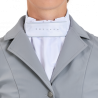 Plastron Laurentina biało szary