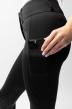 Bryczesy damskie Evelyn Full Grip czarne