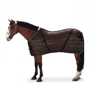 Derka zimowa stajenna Nylon 240g coffee