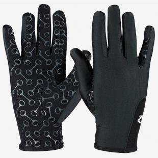 Rękawiczki dziecięce Palm Print Junior S20 czarne