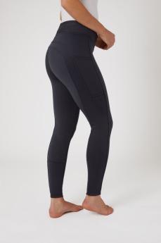 Legginsy damskie ocieplane Active W22 granatowe