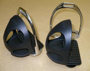 Koszyczki do strzemion Compositi Matrix Toe Cages czarne