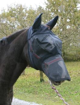 Maska p/owadom czarna
